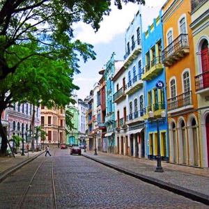 Casas coloridas Recife Antigo!